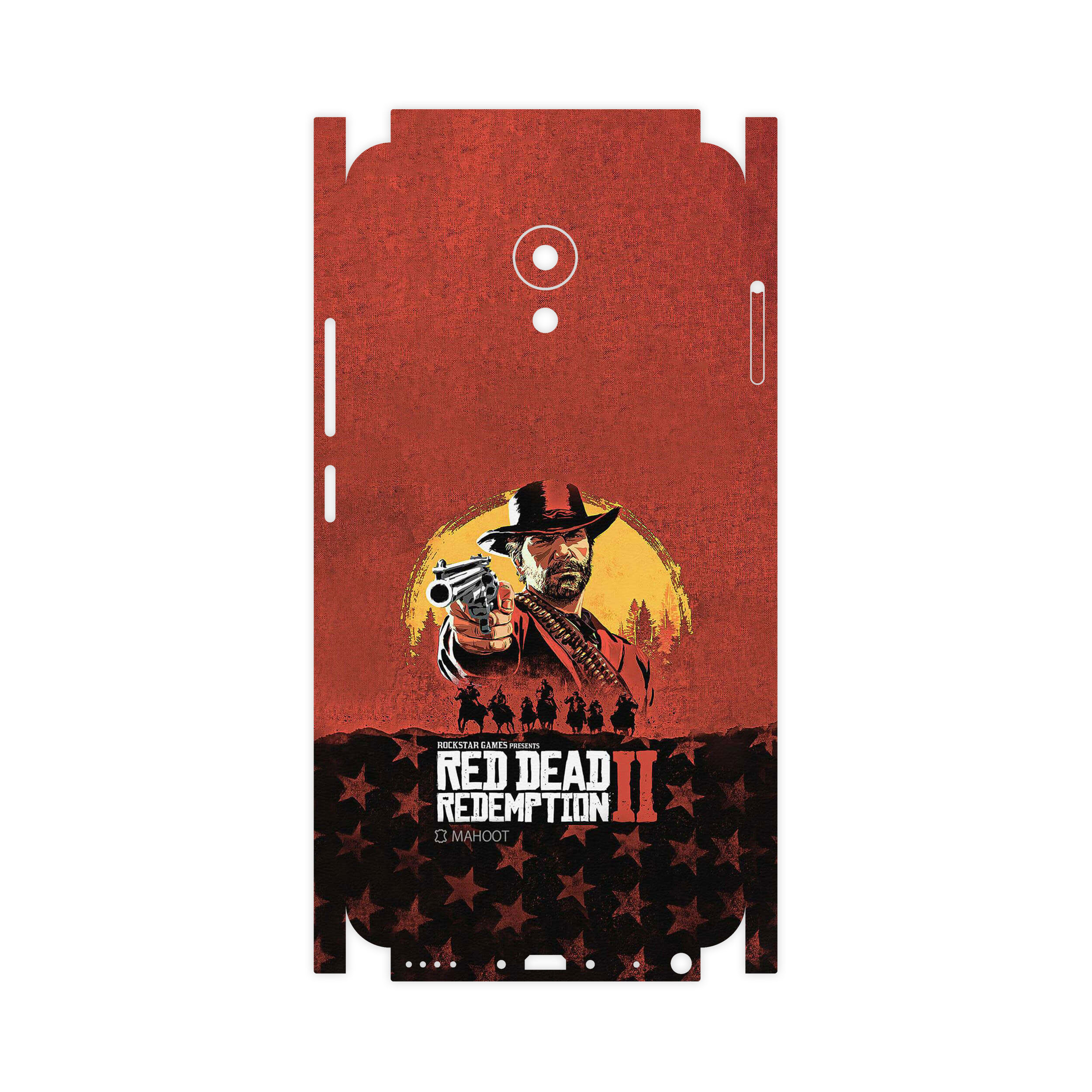 برچسب پوششی ماهوت مدل Red-Dead-Redemption-Game-FullSkin مناسب برای گوشی موبایل میزو M5