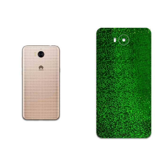 برچسب پوششی ماهوت مدل Green-Holographic مناسب برای گوشی موبایل هوآوی Y5 2017