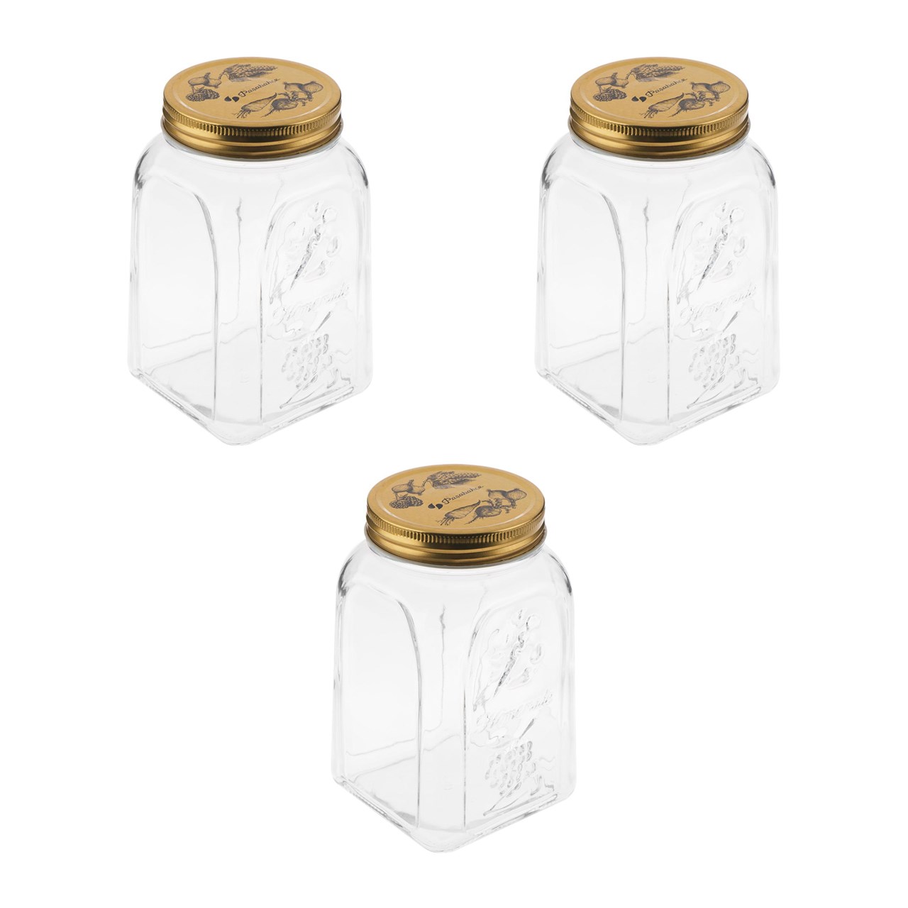 بانکه پاشاباغچه مدل Homemade 80385 بسته 3 عددی