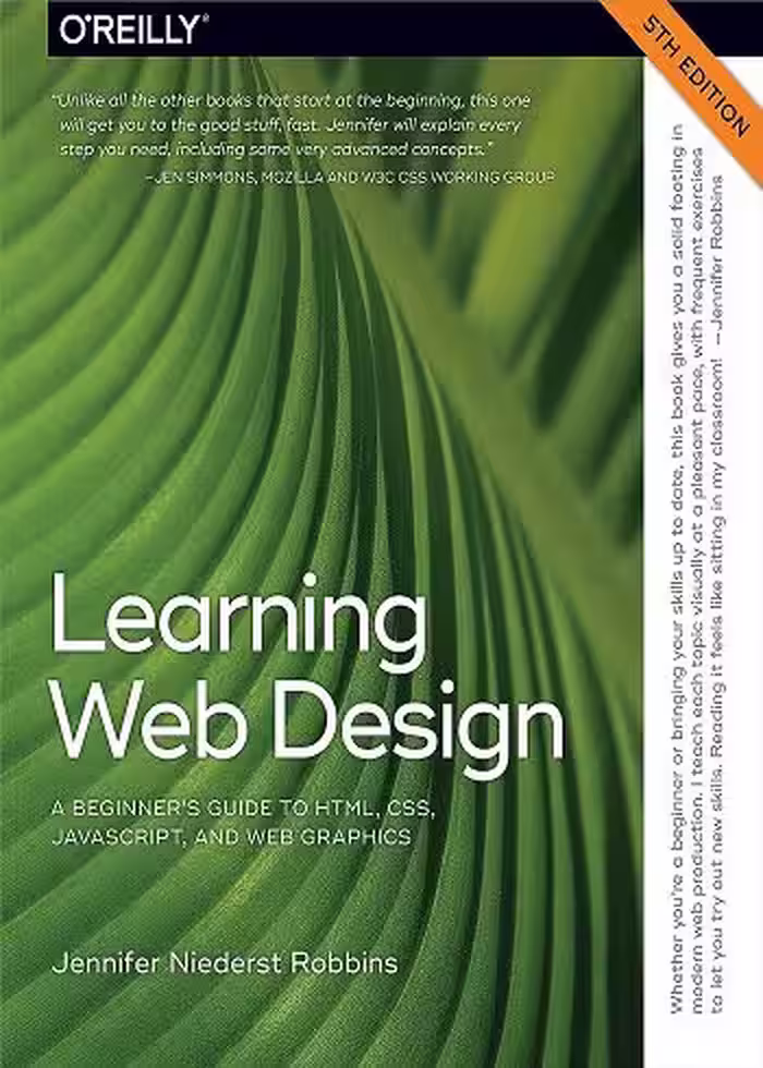 کتاب Learning Web Design (تمام رنگی)