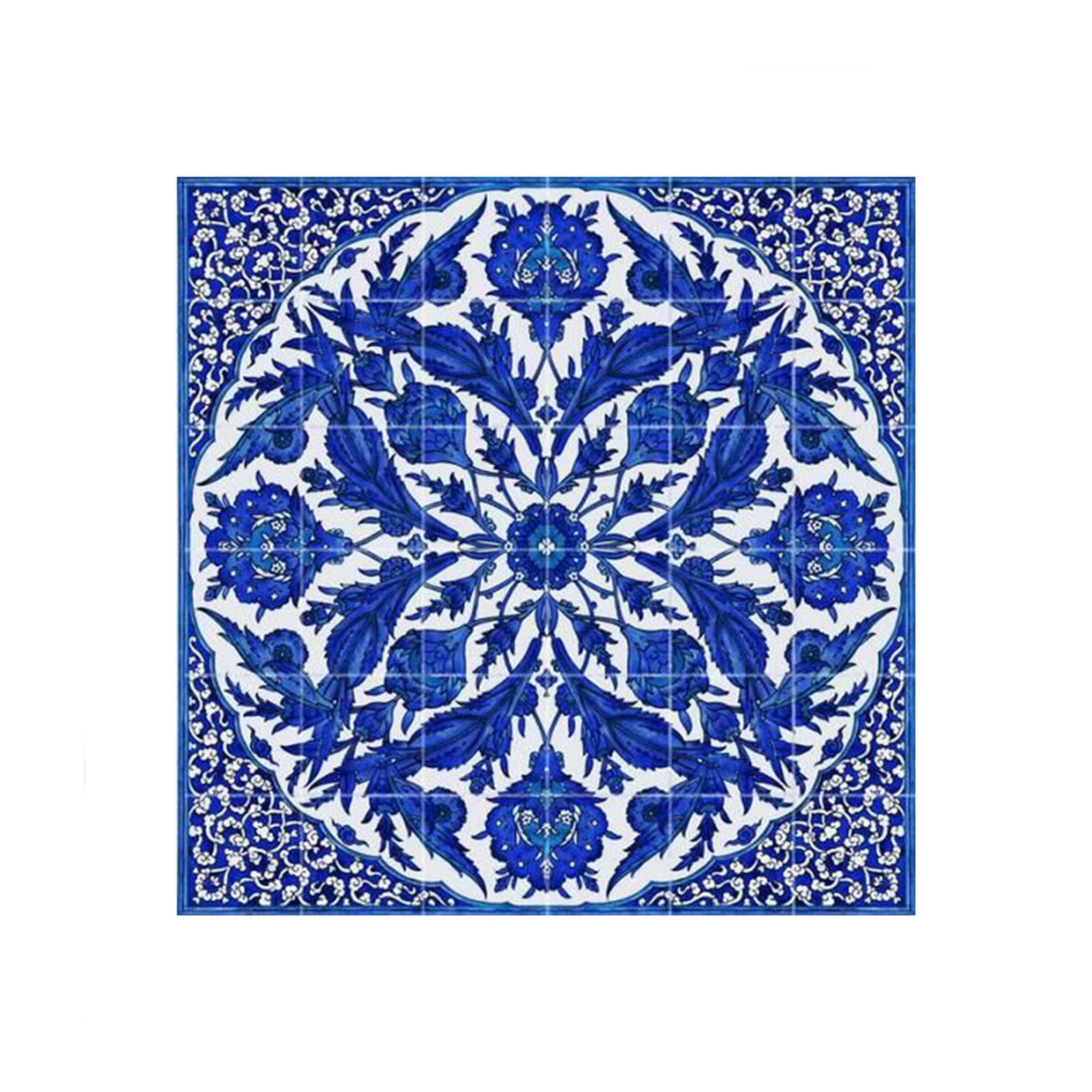 کاشی گلاک مدل سبک سنتی ایرانی کد TT42