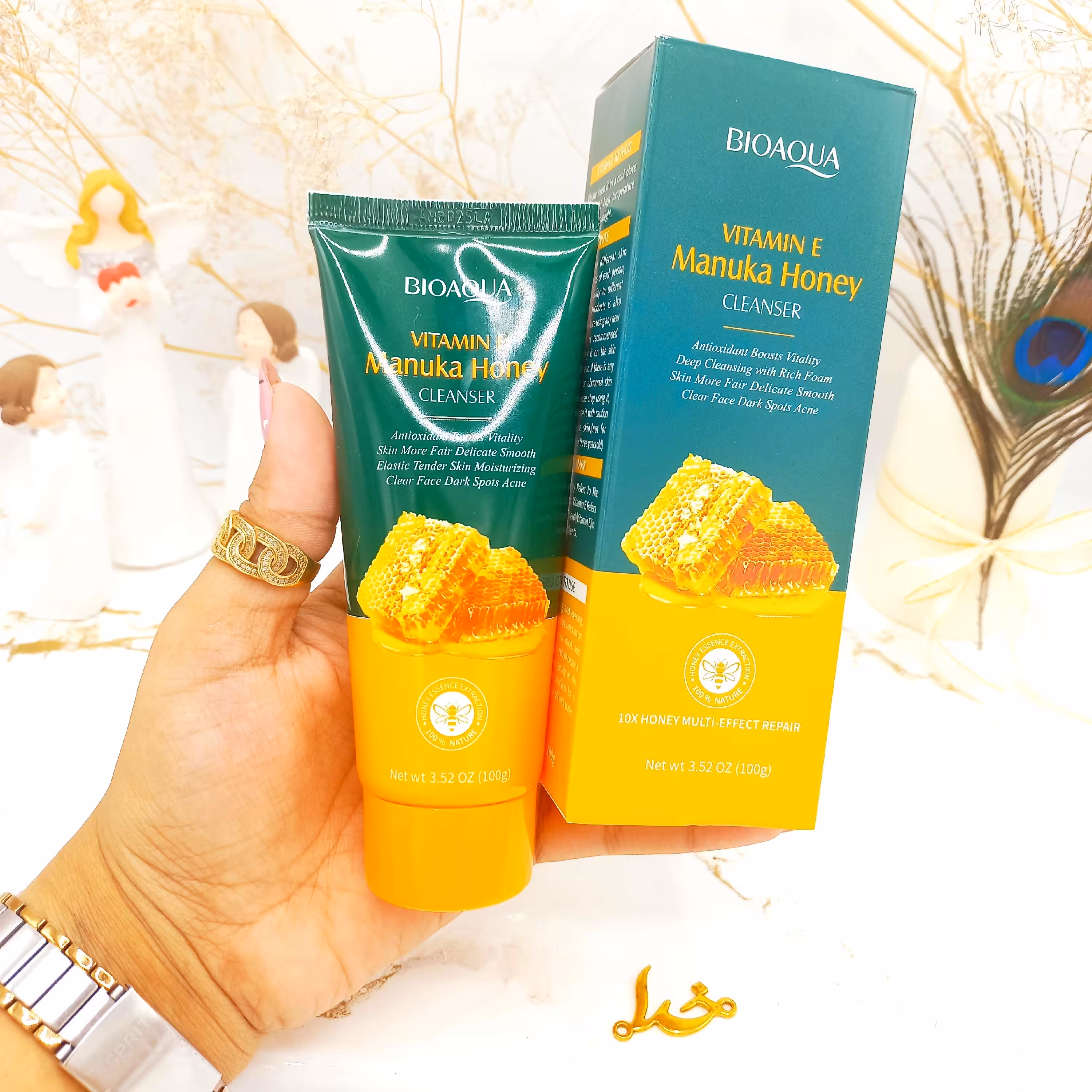 فوم شستشو صورت آبرسان و ضد لک عسل بیواکوا BIOAQUA کد BQY53522