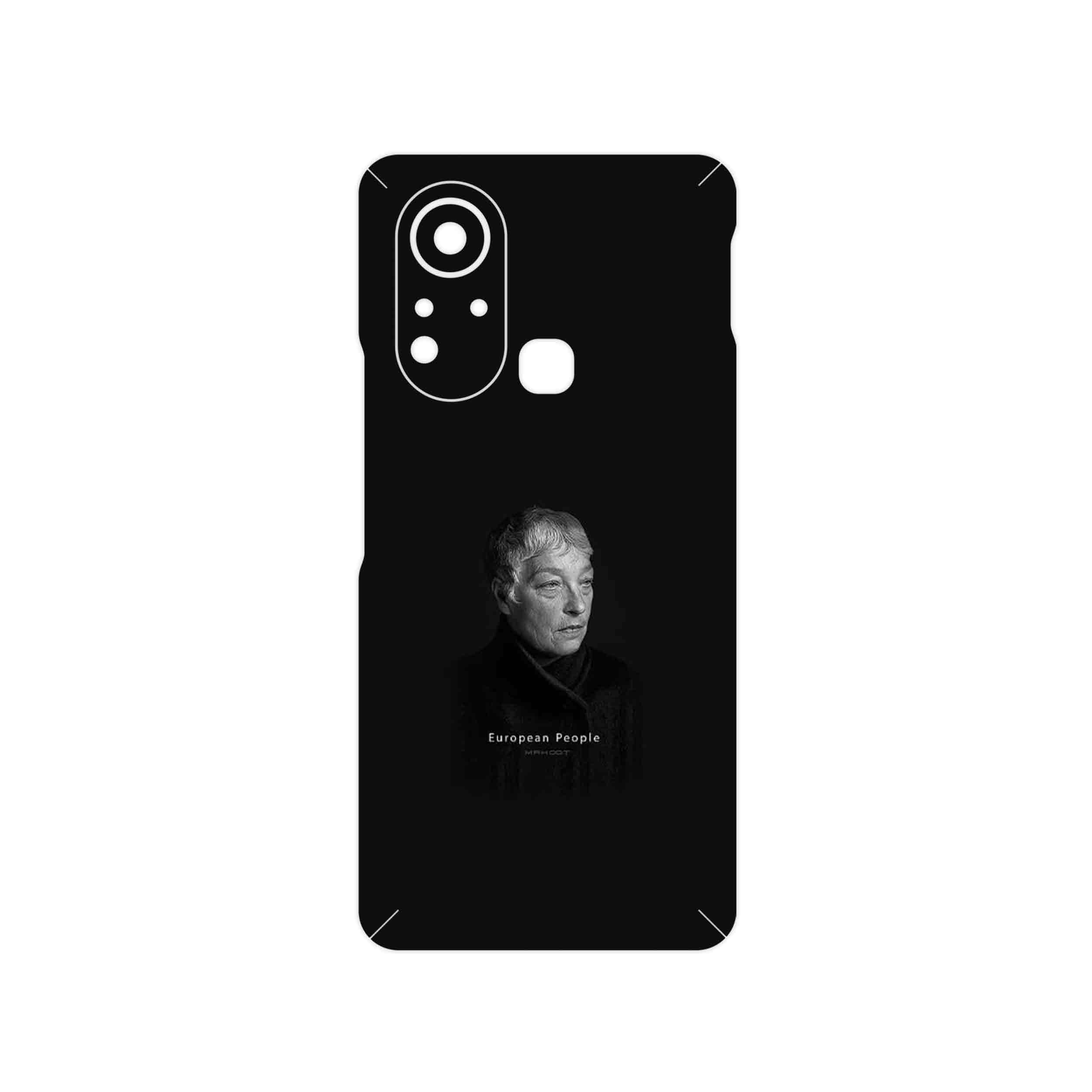 برچسب پوششی ماهوت مدل Portrait of a European Woman مناسب برای گوشی موبایل اینفینیکس Hot 11s
