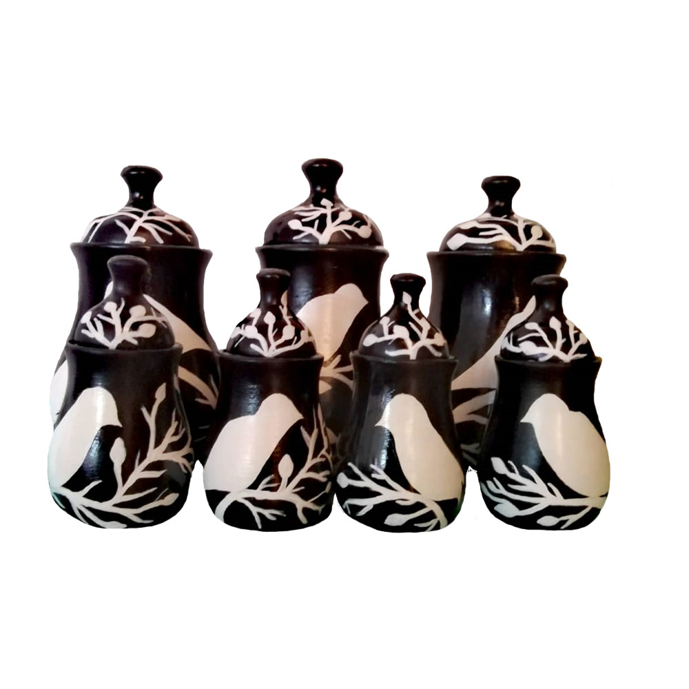 بانکه چینی مدل پرنده مجموعه 7 عددی