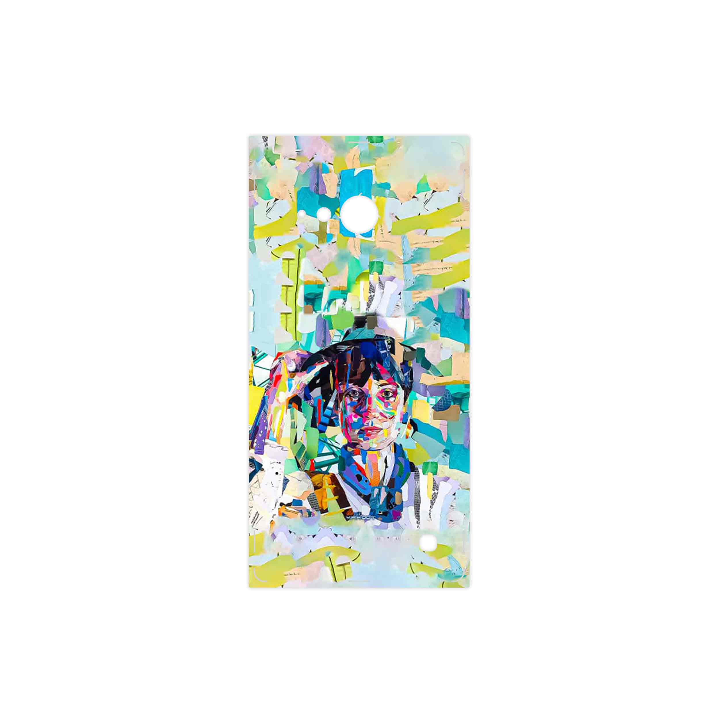 برچسب پوششی ماهوت مدل Collage of Women Portrait 1 مناسب برای گوشی موبایل نوکیا Lumia 730