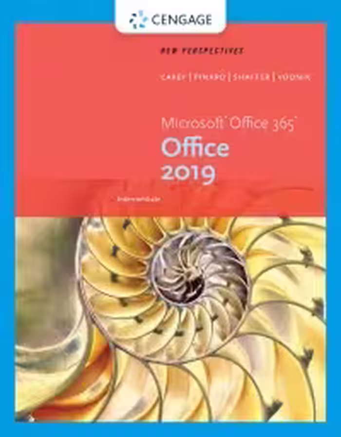 خرید و دانلود نسخه کامل کتاب New Perspectives Microsoft Office 365 &amp; Office 2019 Intermediate [2020] - pdf
