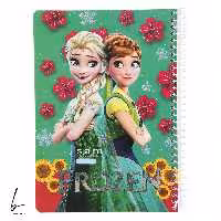 دفتر خط دار 80 برگ سم مدل آنا و السا