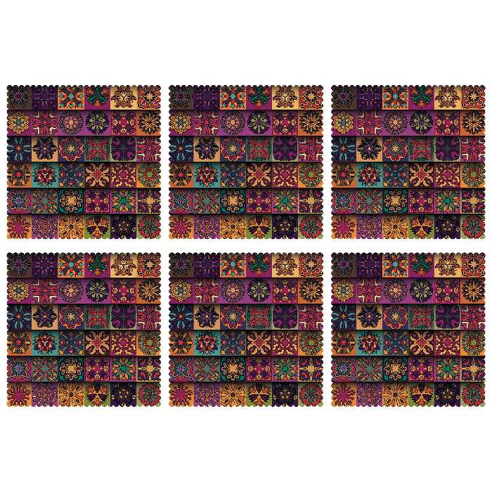 زیربشقابی مدل U1-42527 بسته 6 عددی