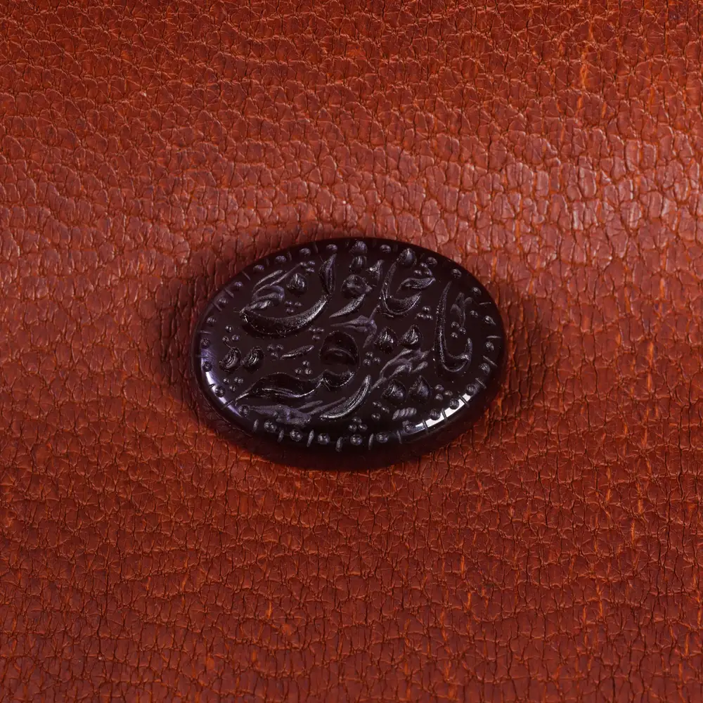 نگین عقیق کد 16522 - جواهری مشاهیر