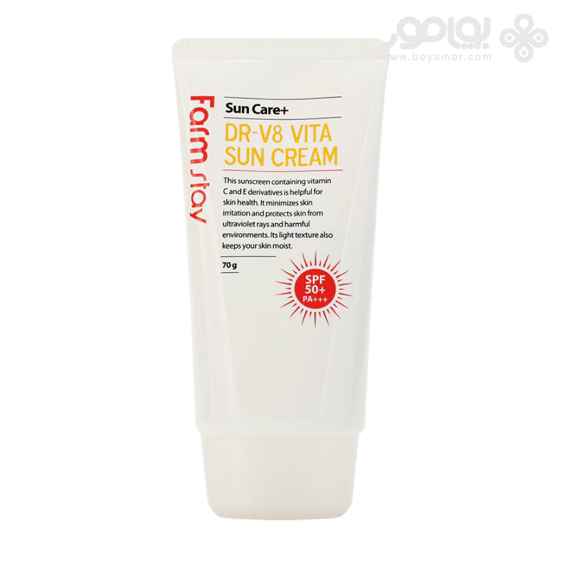 کرم ضد آفتاب فارم استی SPF50 مدل DR-V8 وزن 70 گرم