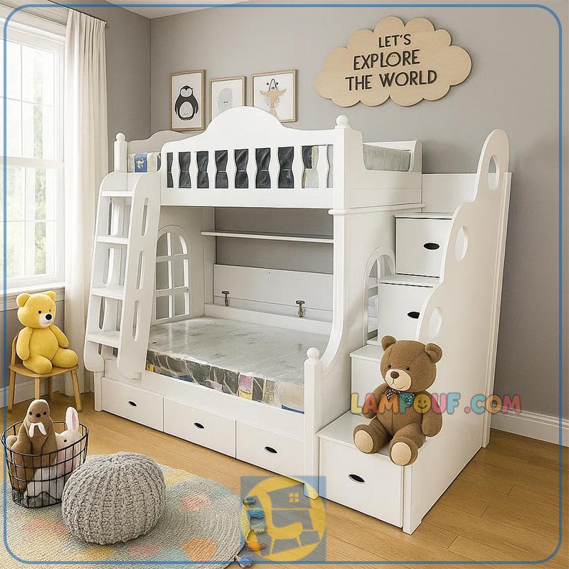 تخت خواب دو طبقه TBE108