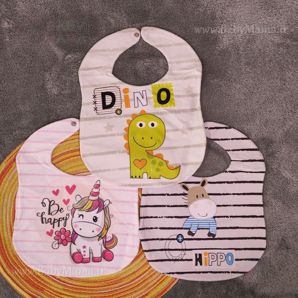 پیش بند مخمل دکمه ای چاپی