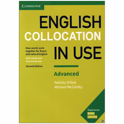 کتاب English Collocations in use اثر Felicity O Dell &amp; Michael Mccarthy انتشارات زبان مهر 2 جلدی