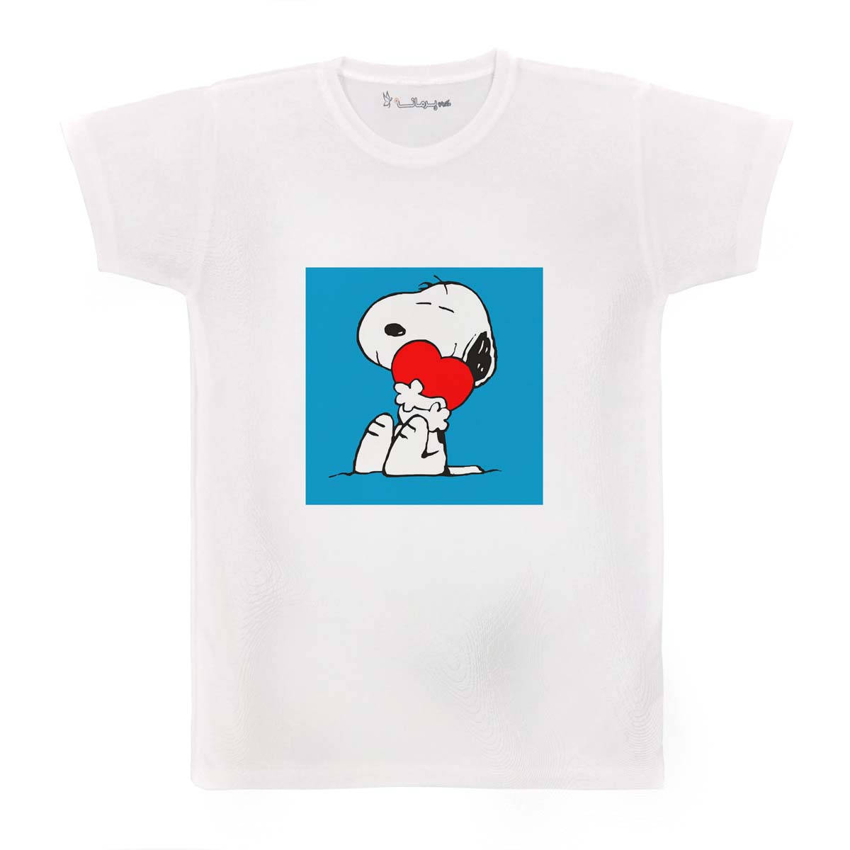 تی شرت بچگانه پرمانه طرح اسنوپی کد pmt.3672