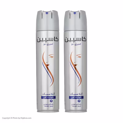 اسپری مو کاسپین مدل کلاسیک حجم 250 میلی لیتر بسته 2 عددی
