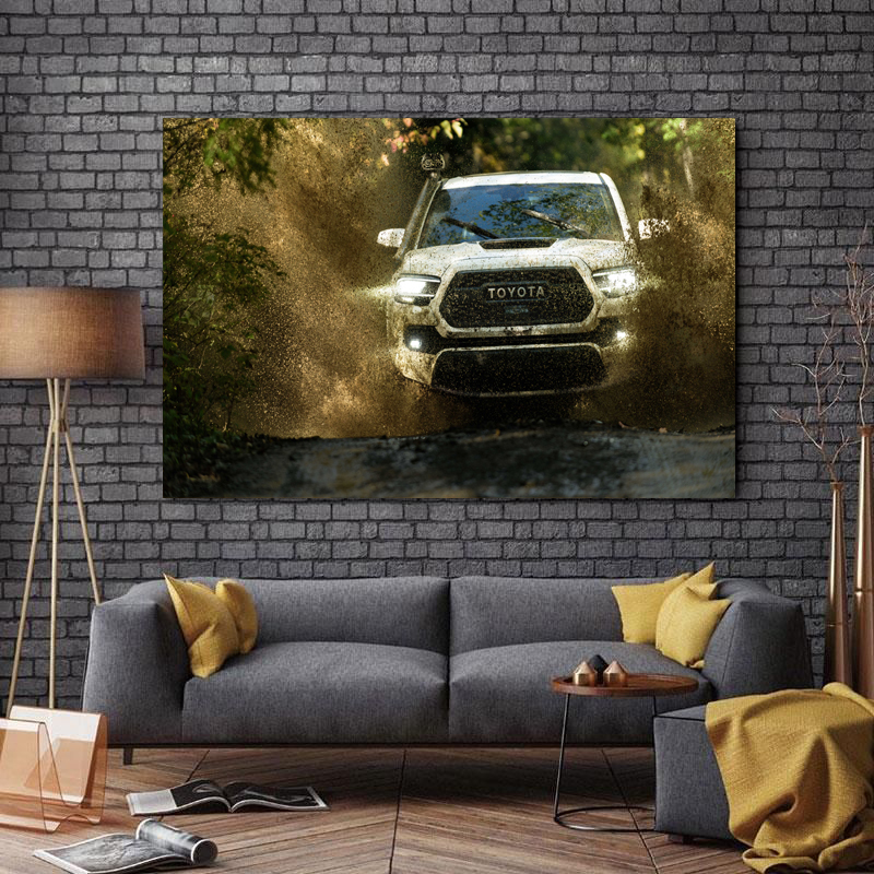 تابلو شاسی طرح ماشین مدل تویوتا کد 380