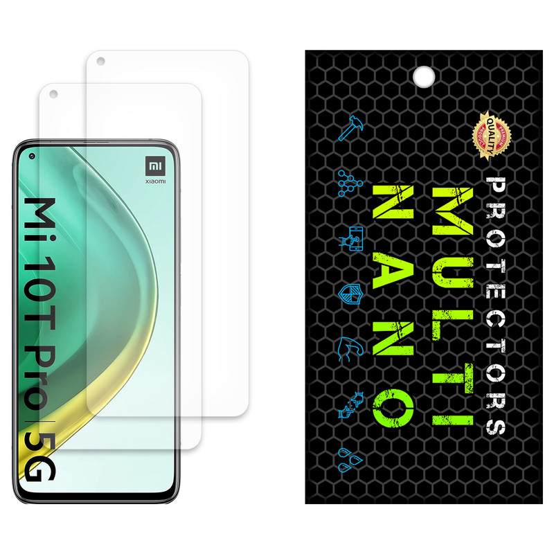 محافظ صفحه نمایش مات مولتی نانو مدل X-S2M مناسب برای گوشی موبایل شیائومی Mi 10T Pro بسته دو عددی | کالا برتری