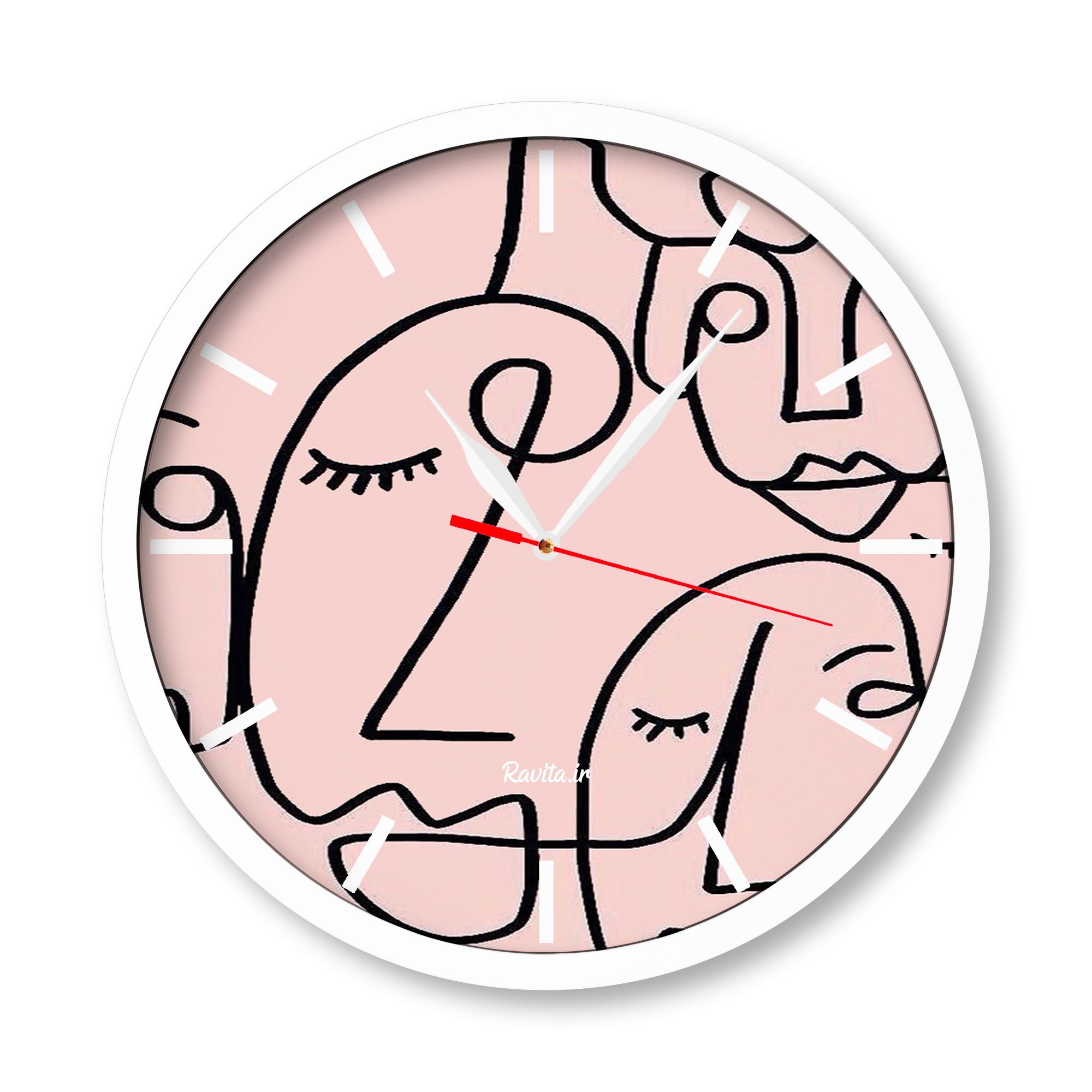 ساعت‌های دیواری راویتا طرح ستاره 2254