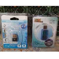 یک عدد کارت صدای اکسترنال و یک عدد دانگل بلوتوث ورژن 4