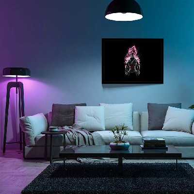 تابلو مدل battle fire super saiyan کد F-11013