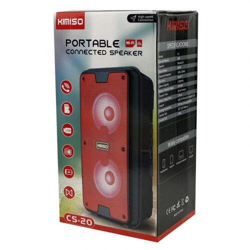 اسپیکر بلوتوثی قابل حمل کیمیسو مدل Kimiso KMS CS-20