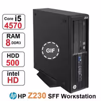 مینی کیس HP Z230WorkStation Core i5 4570رم8