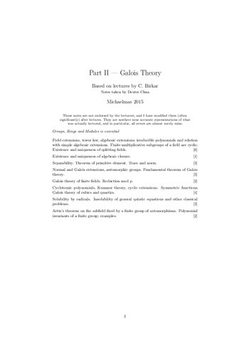 خرید و دانلود نسخه کامل کتاب Galois Theory