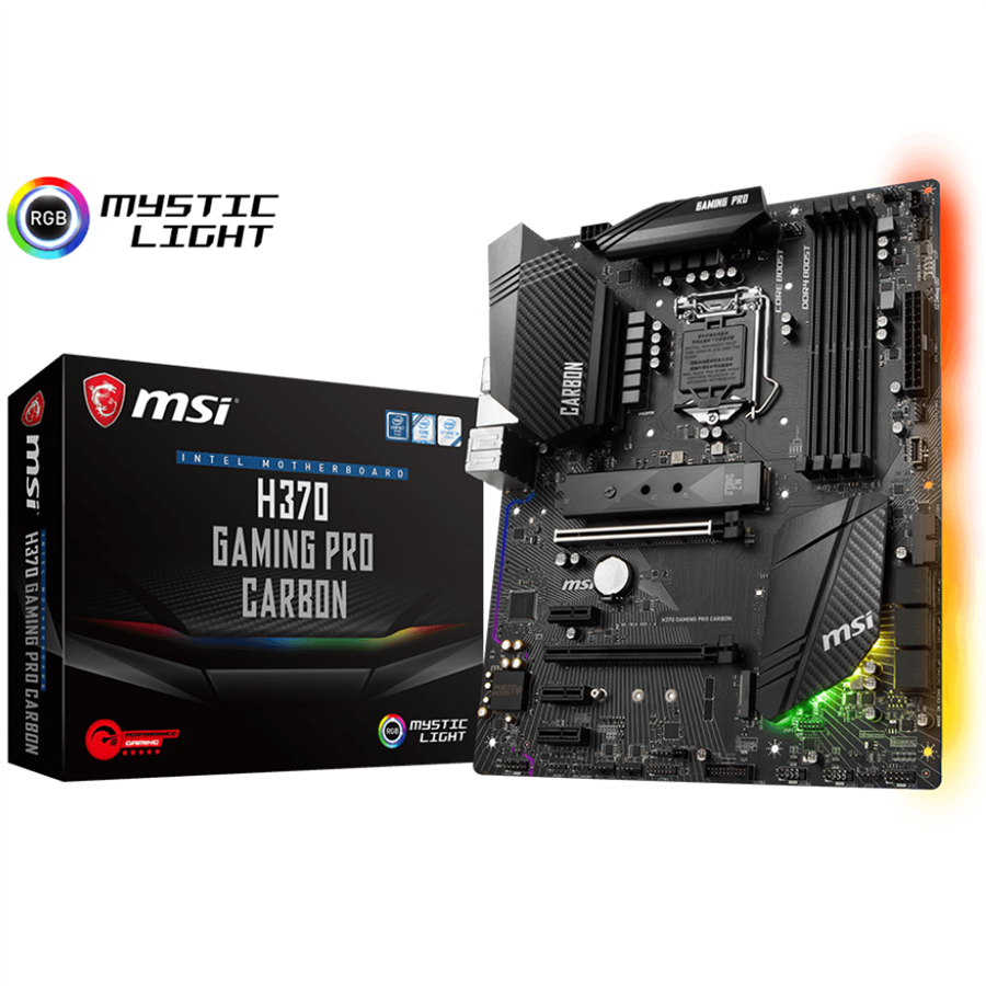 مادربورد ام اس آی مدل H370 Gaming Pro Carbon