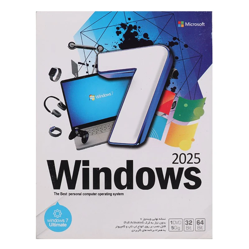 سیستم عامل ویندوز 7 فول اکتیو شده 2025 نشر نوین پندار