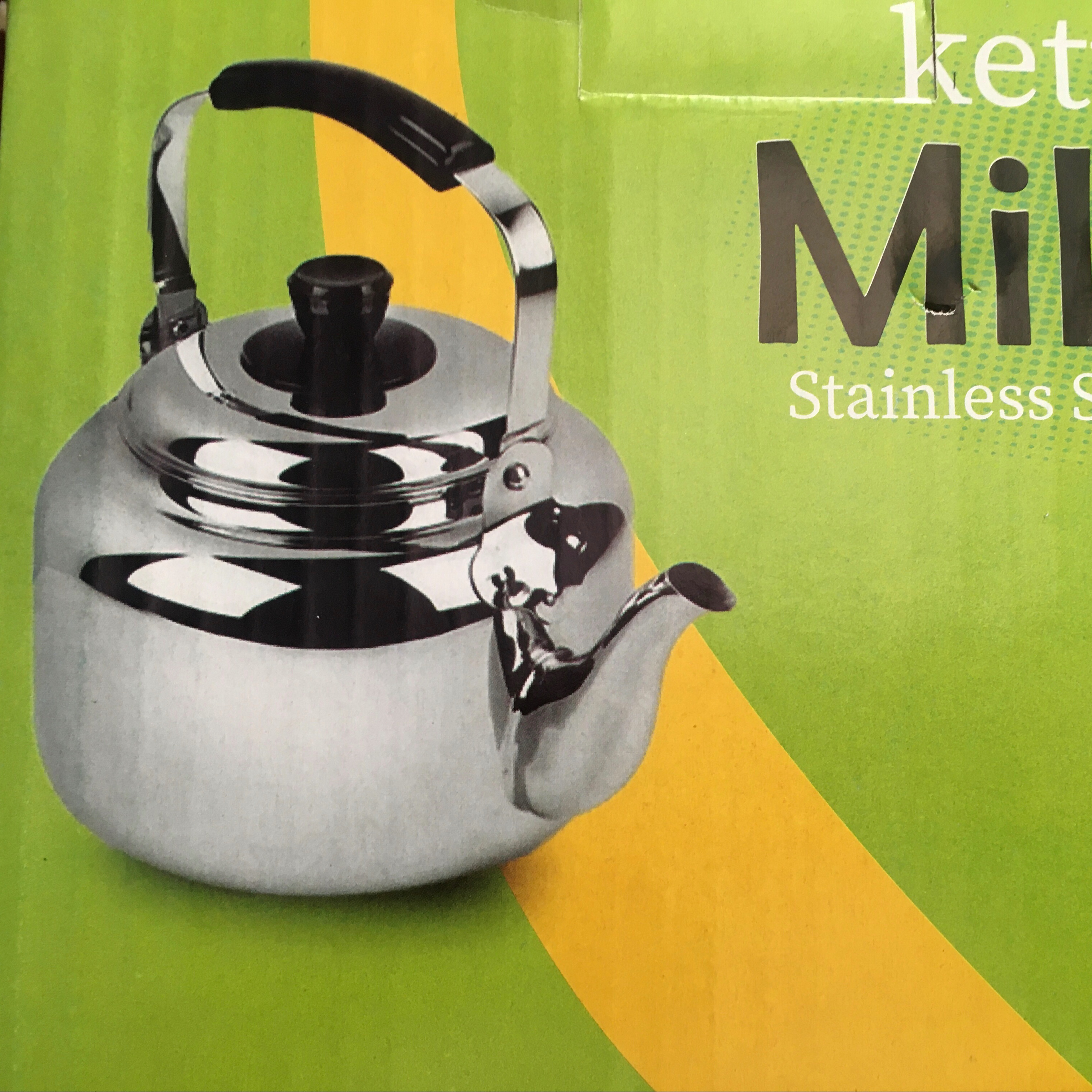 کتری استیل 3 لیتر میلان 