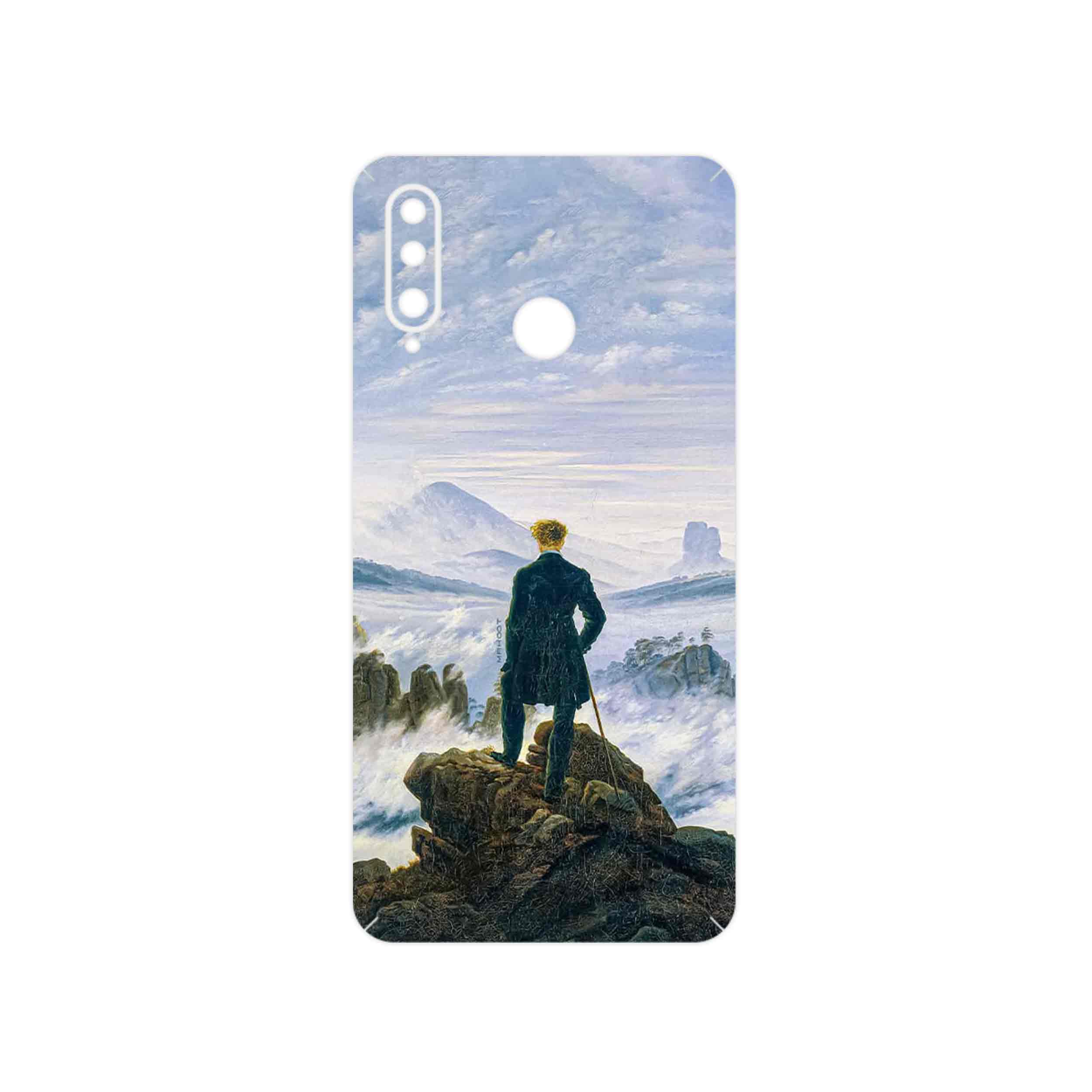 برچسب پوششی ماهوت مدل Wanderer above the Sea of Fog مناسب برای گوشی موبایل هوآوی P30 Lite (48 MP Camera)