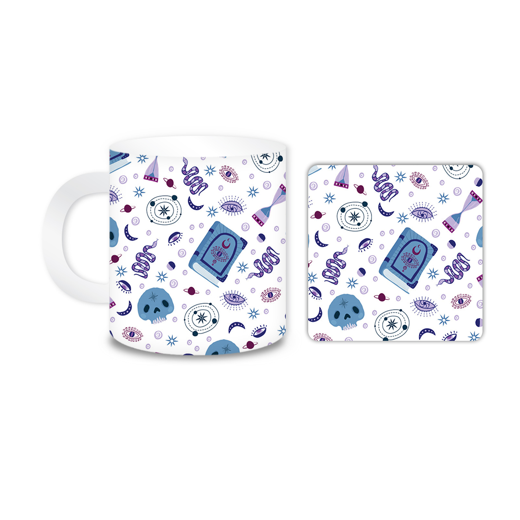 ماگ مدل جادو کد 1892 به همراه زیر لیوانی