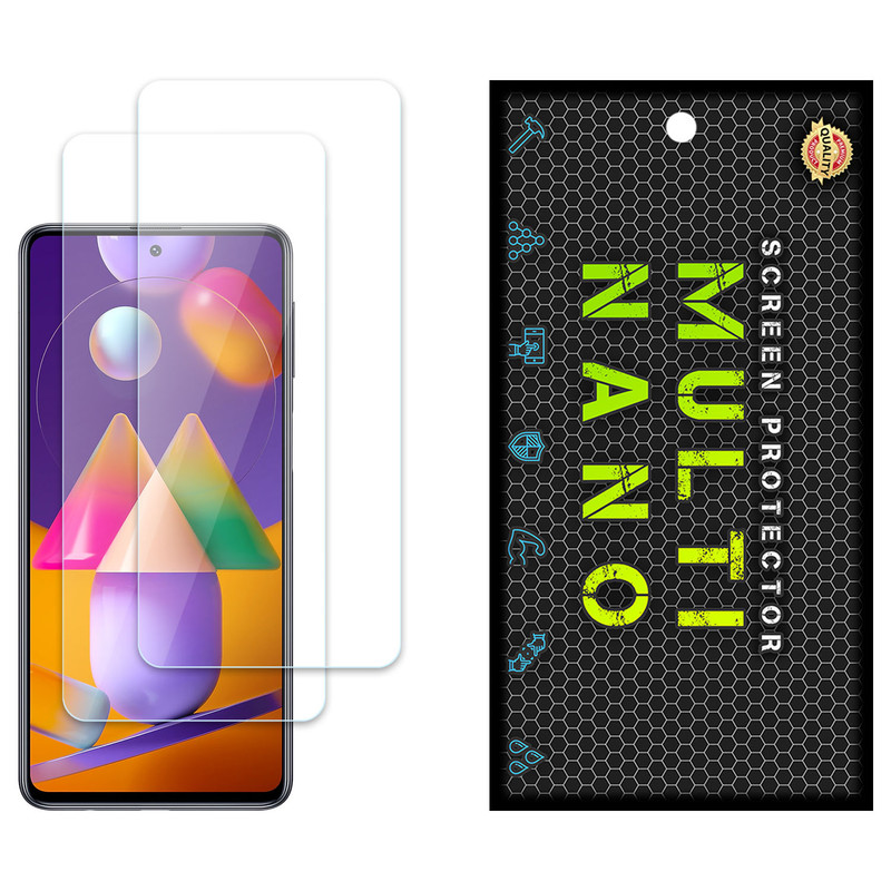 محافظ صفحه نمایش مولتی نانو مدل X-S2N مناسب برای گوشی موبایل سامسونگ Galaxy M31s بسته دو عددی | کالا برتری