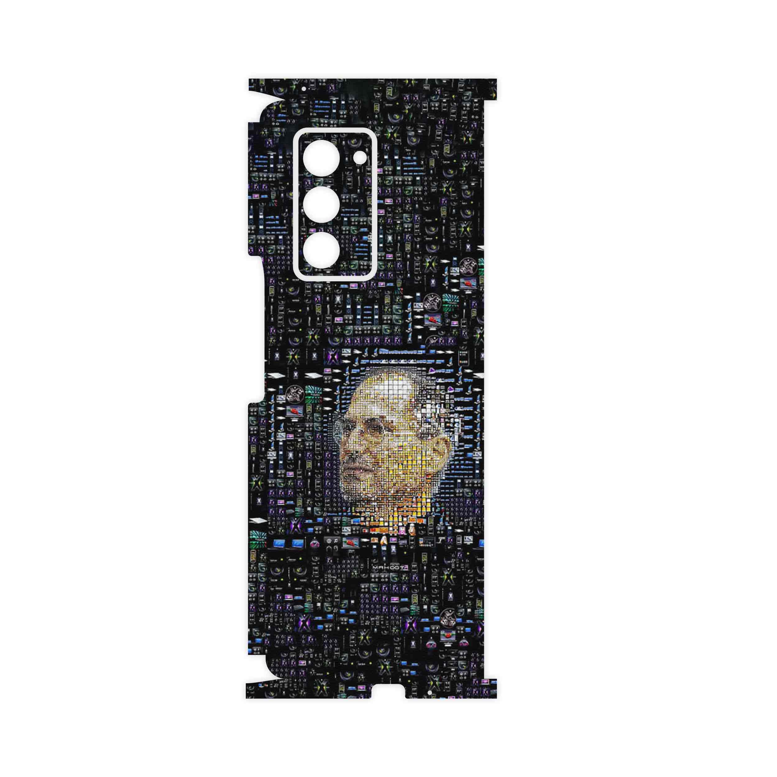 برچسب پوششی ماهوت مدل Collage of Steve Jobs 2-FullSkin مناسب برای گوشی موبایل سامسونگ Galaxy Z FOLD 2
