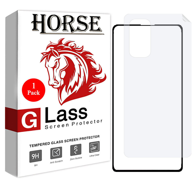 محافظ صفحه نمایش هورس مدل 2FN مناسب برای گوشی موبایل شیائومی Mi 10T Pro 5G به همراه محافظ پشت گوشی | کالا برتری