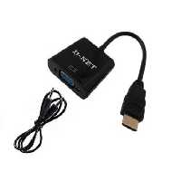 تبدیل با صدا D-NET HDMI TO VGA - یاسین کامپیوتر