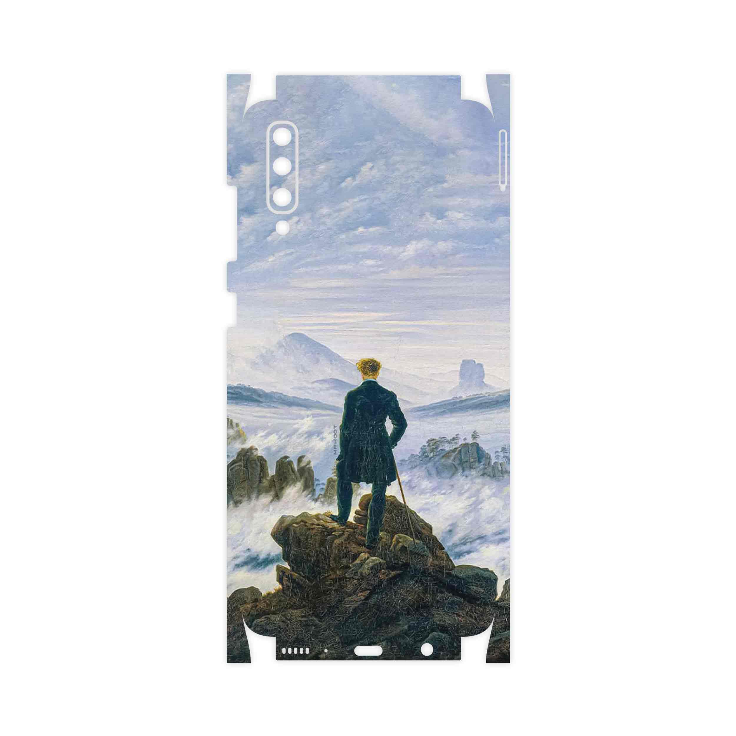 برچسب پوششی ماهوت مدل Wanderer above the Sea of Fog-FullSkin مناسب برای گوشی موبایل سامسونگ Galaxy A70
