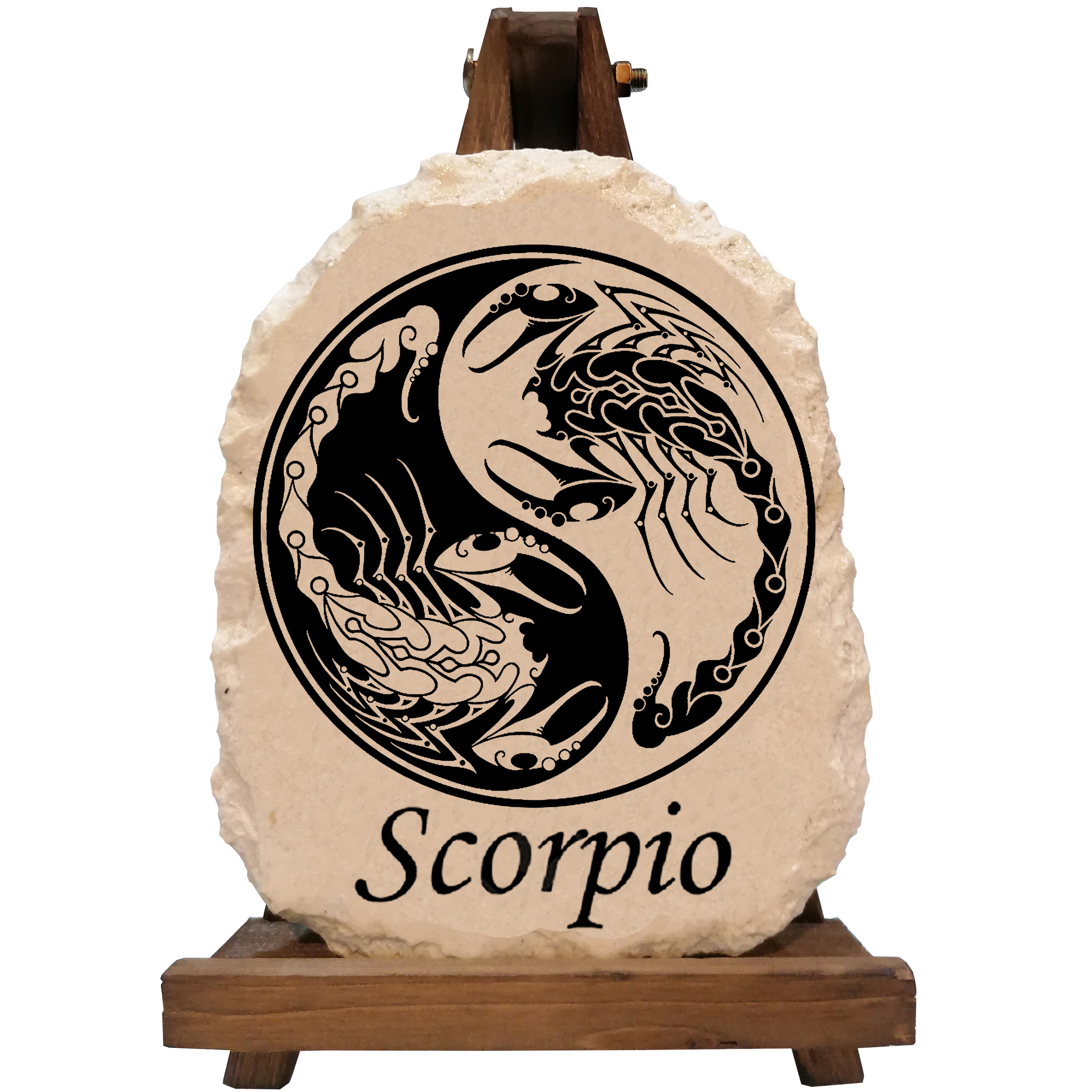 كتيبه دکوری مدل نماد ماه تولد آبان کد HT116