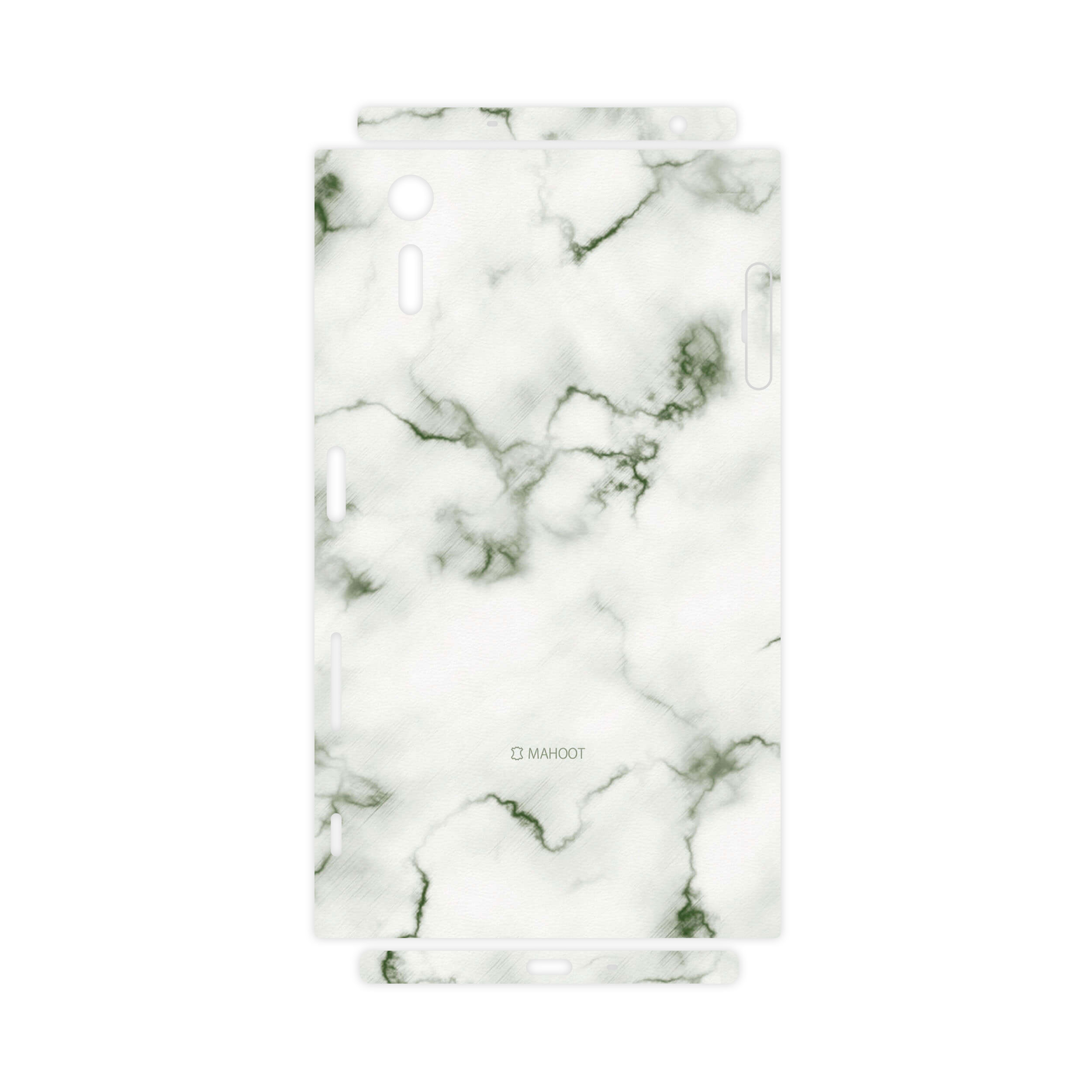برچسب پوششی ماهوت مدل Blanco-Smoke-Marble-FullSkin مناسب برای گوشی موبایل سونی Xperia XZ