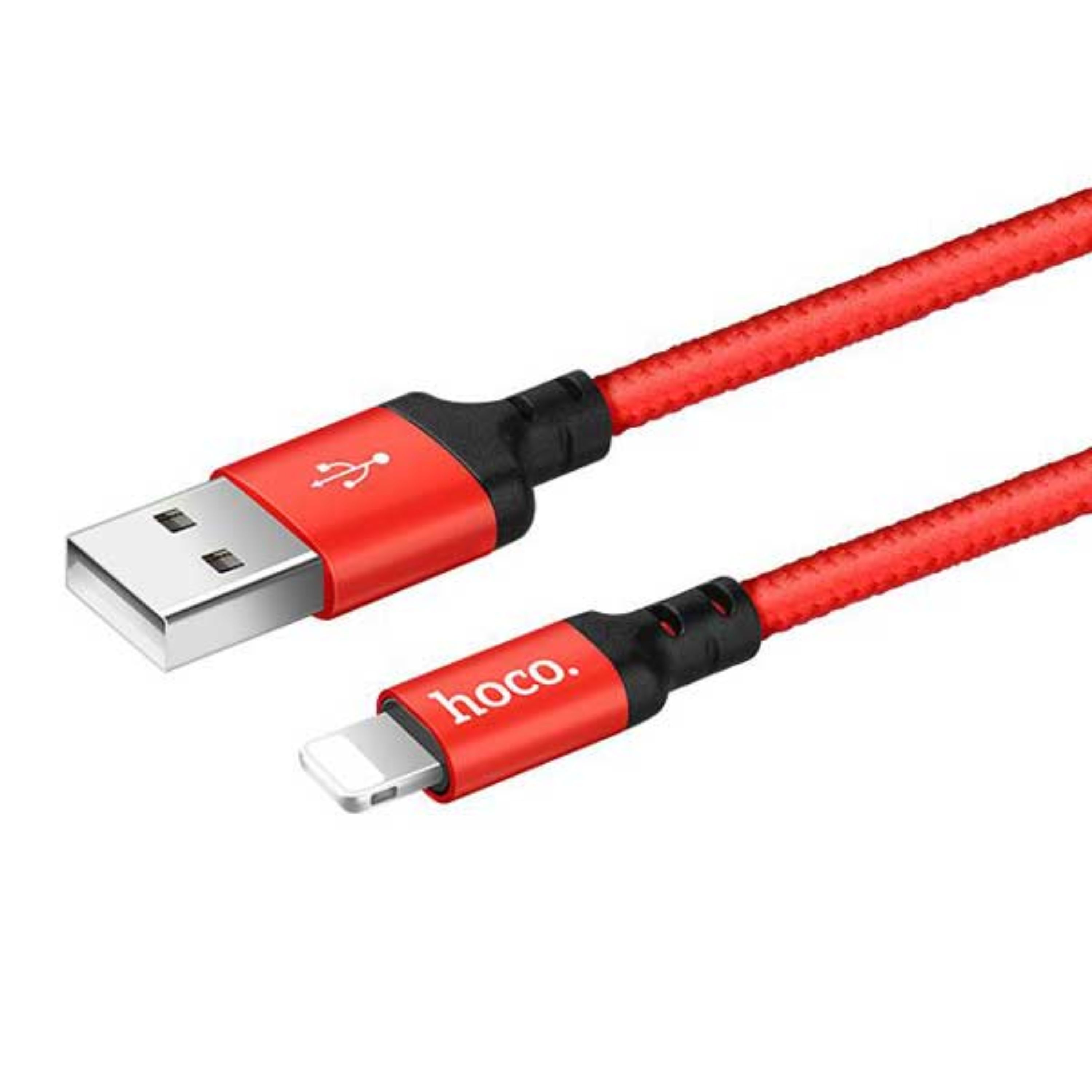 کابل کنفی سرفلزی آیفونی Hoco X14 با گارانتی