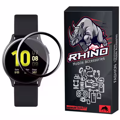 محافظ صفحه نمایش راینو مدل PMMA مناسب برای ساعت هوشمند سامسونگ Galaxy Active 2 44mm 