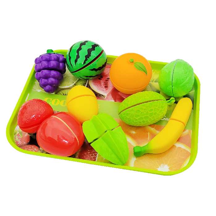 اسباب بازی مدل برش میوه طرح سینی کد 40020060