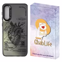 کاور قاب لایف مدل سوکول طرح آناتومی قلب مناسب برای گوشی موبایل سامسونگ Galaxy A30s / A50 | کالا مکس