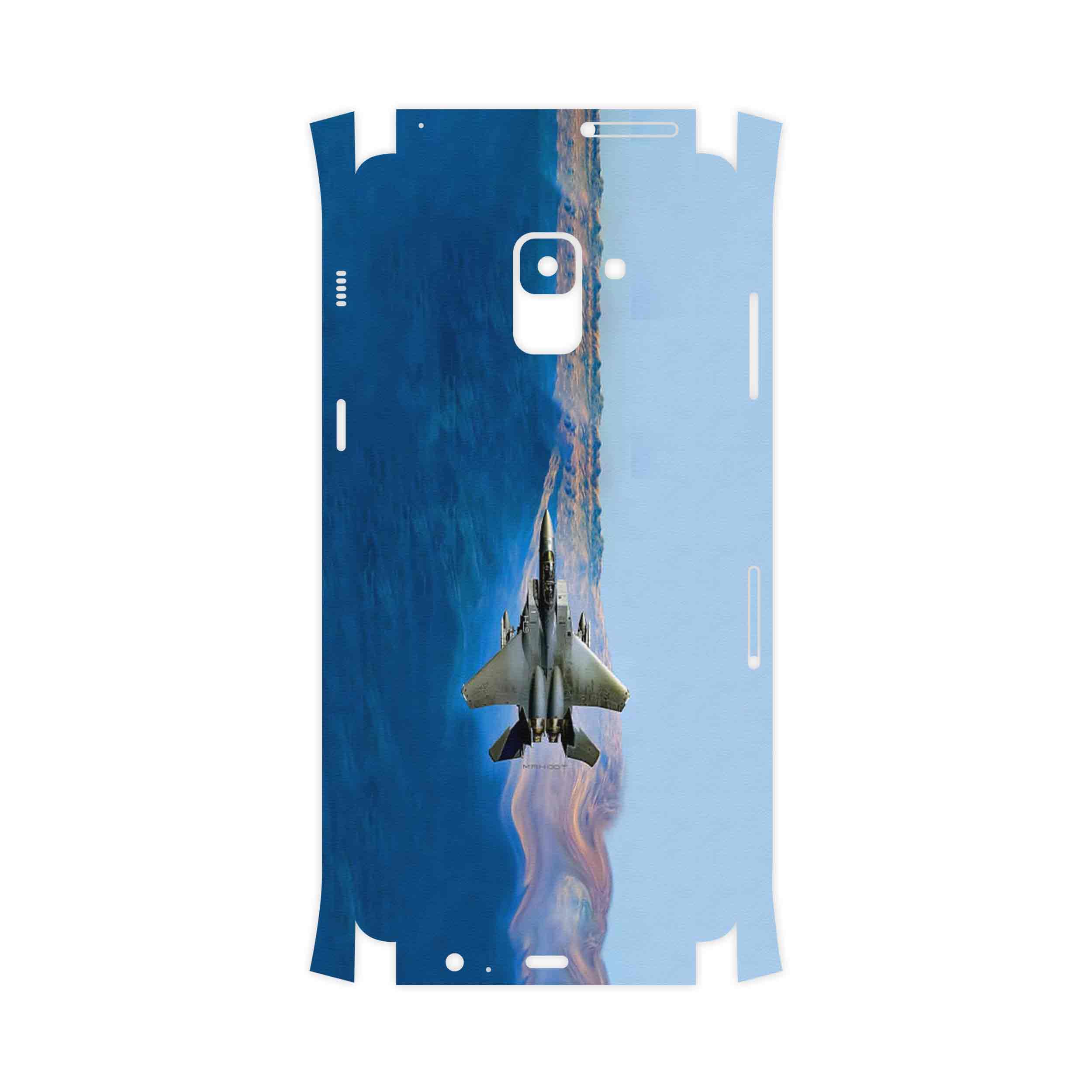 برچسب پوششی ماهوت مدل Fighter plane F15-FullSkin مناسب برای گوشی موبایل سامسونگ Galaxy A8 Plus 2018