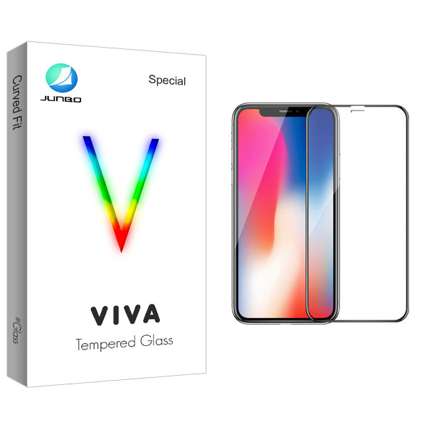 محافظ صفحه نمایش جانبو مدل Viva Glass مناسب برای گوشی موبایل اپل iPhone x | کالا برتری