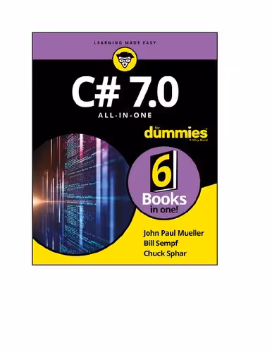 خرید و دانلود نسخه کامل کتاب C# 7.0 All-In-One for Dummies