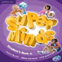 Super Minds 6 SB WB CD کتاب سوپرمایندز 6 (کتاب دانش آموز کتاب کار CD)