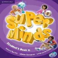 Super Minds 6 SB WB CD کتاب سوپرمایندز 6 (کتاب دانش آموز کتاب کار CD)