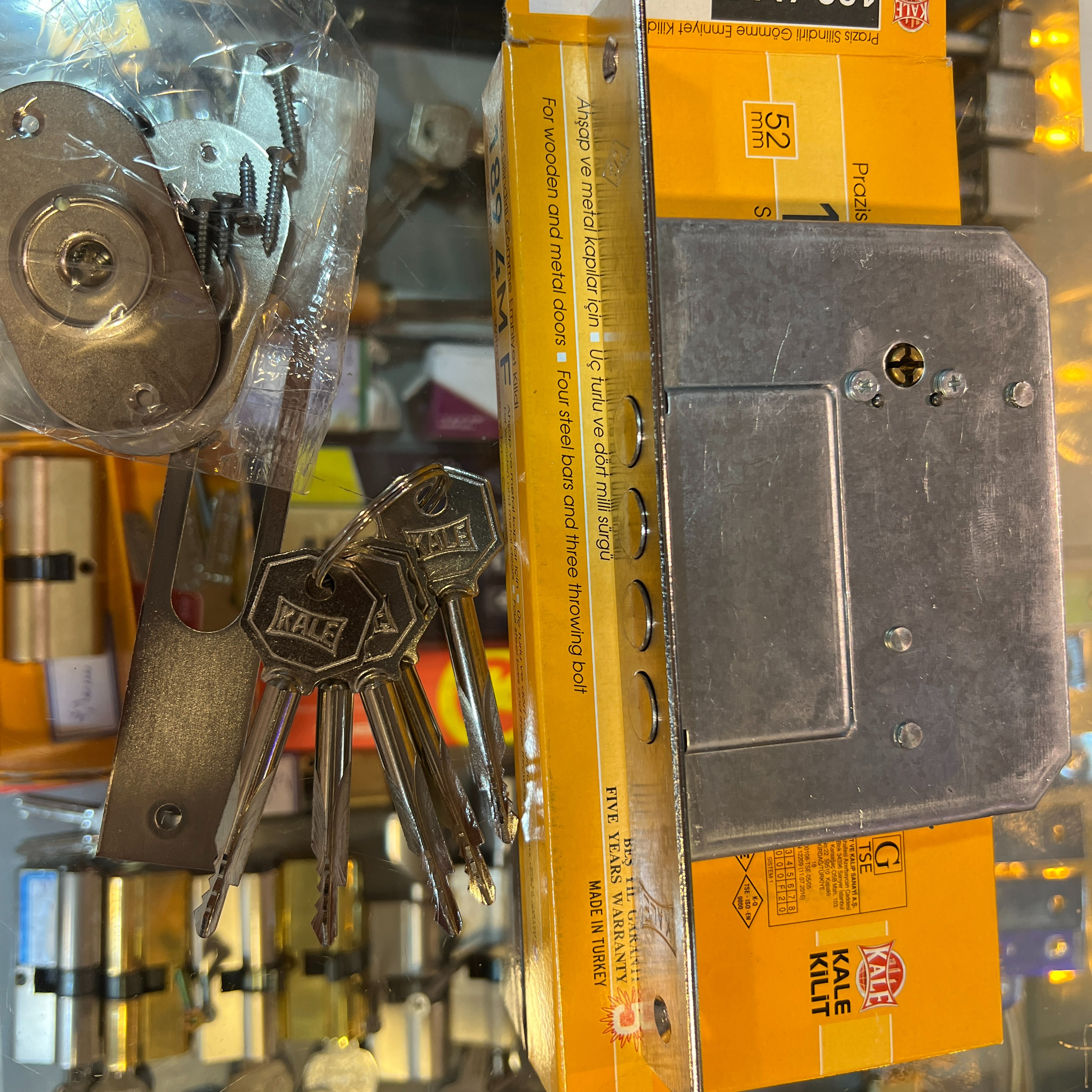 قفل مخفی چهار میله کاله ترک 