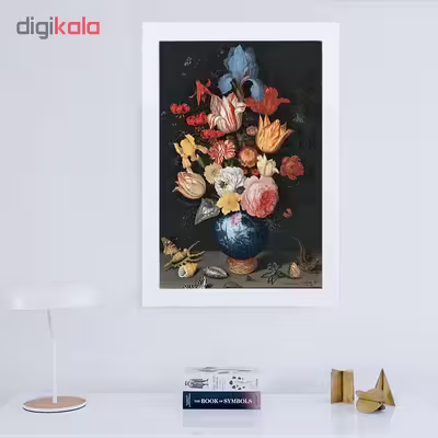 تابلو گالری استاربوی طرح گل مدل هنری 23